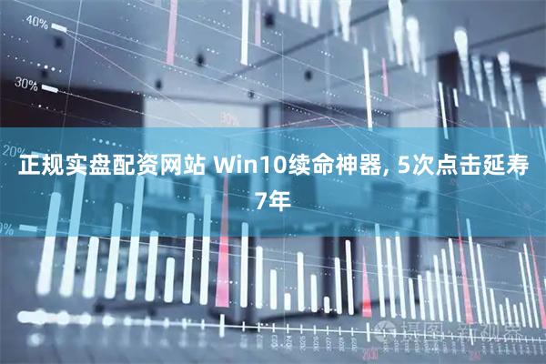正规实盘配资网站 Win10续命神器, 5次点击延寿7年